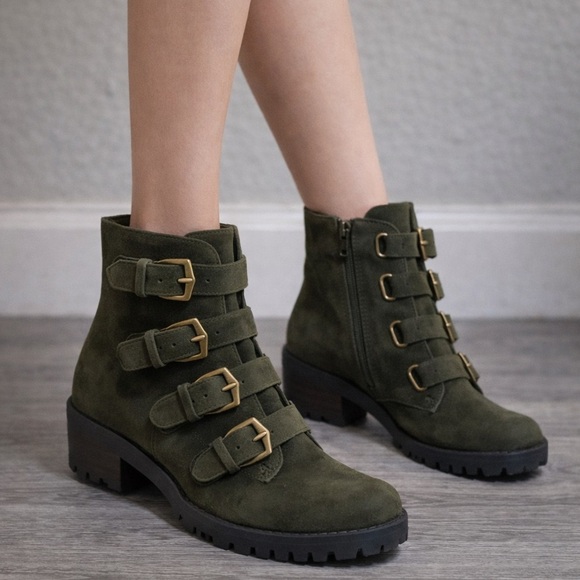 Blondo Shoes - Blondo Waterproof Leather Moto Buckle Ankle Boots | Weatherproof Chic